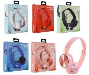 Наушники беспроводные Bluetooth W402, синий 77714020 фото