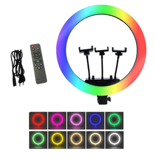 Кільцева світлодіодна RGB Led Лампа 56 см LJ56 , Стандарт 77714058 фото