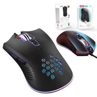 Комп'ютерна миша XO M3 Wolf Warriors RGB Game, Чорний 77713795 фото