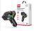 FM модулятор XO BCC09 Smart Bluetooth MP3 card slot +PD 25W Car charger, Черный, мощный заряд 77714195 фото