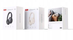Наушники Bluetooth XO BE41, мягкие амбушюры, черный 77714292 фото