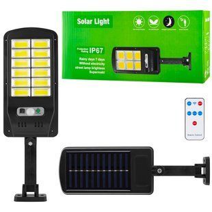 Уличный фонарь Solar 12 COB с датчиком движения (60 шт/ящ) с мощным светом 77713651 фото